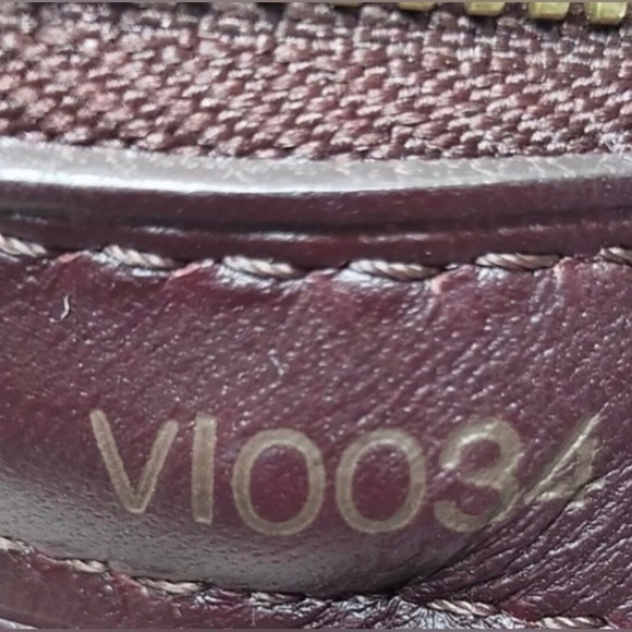 EUC Authentic Louis Vuitton Monogram Mini Lin Josephine PM Bordeaux Purse Bag - Picture 4 of 9